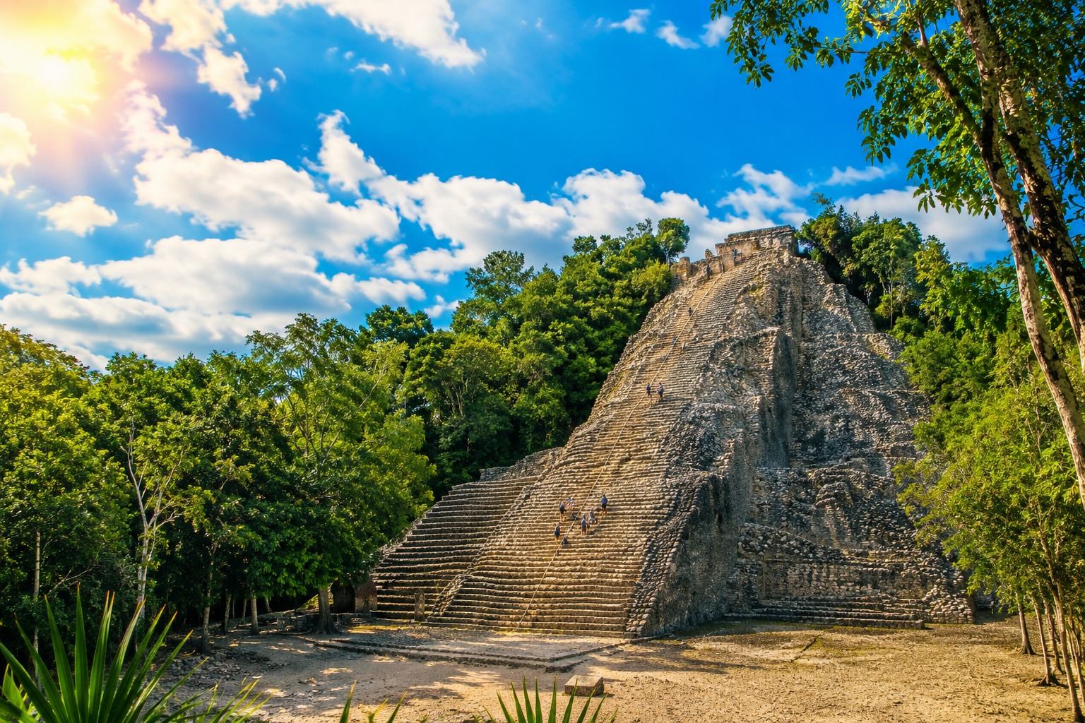 4x1 Tour: Tulum, Coba, Cenote & Playa del Carmen